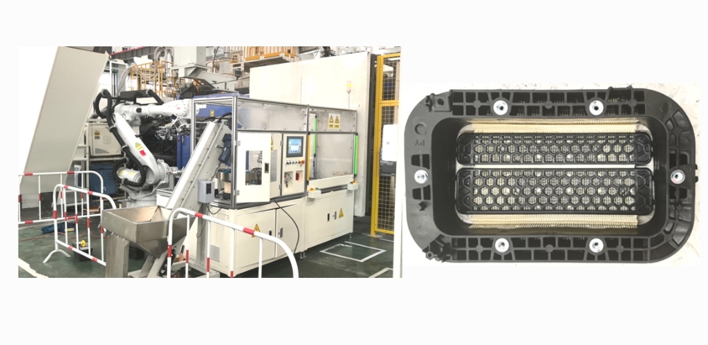 注塑設備(bèi)1—整體外觀&網布和螺釘産(chǎn)品